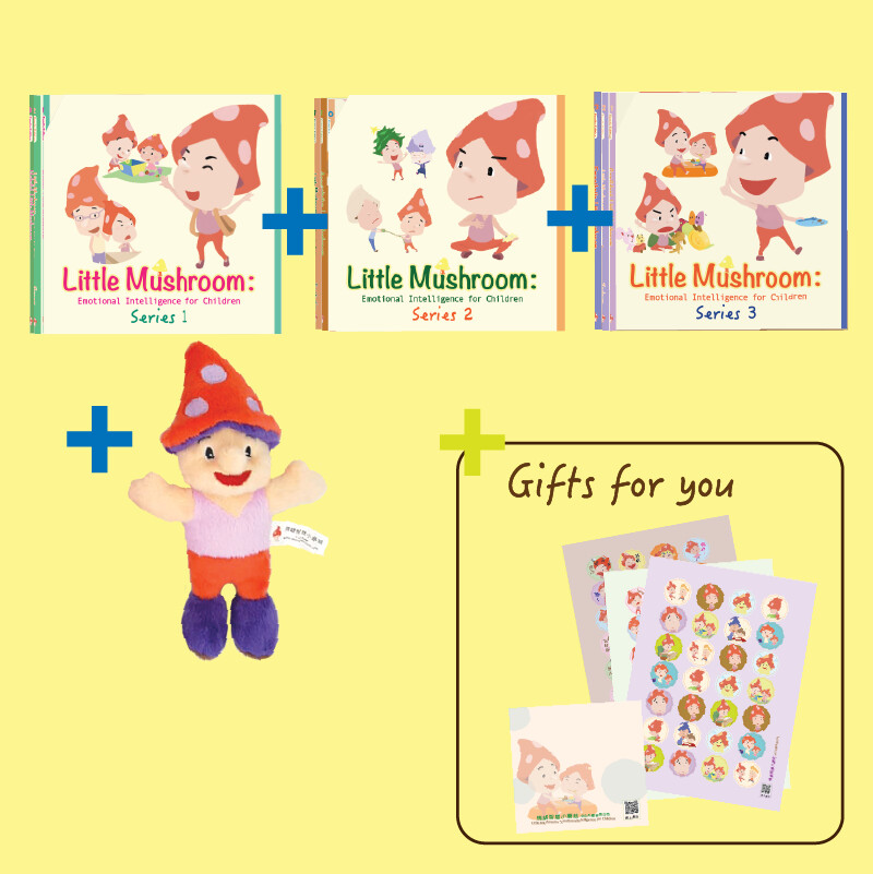 Complete Set: Family Edition (15 books)+ 1 Finger Muppet (13cm) + Free Gifts