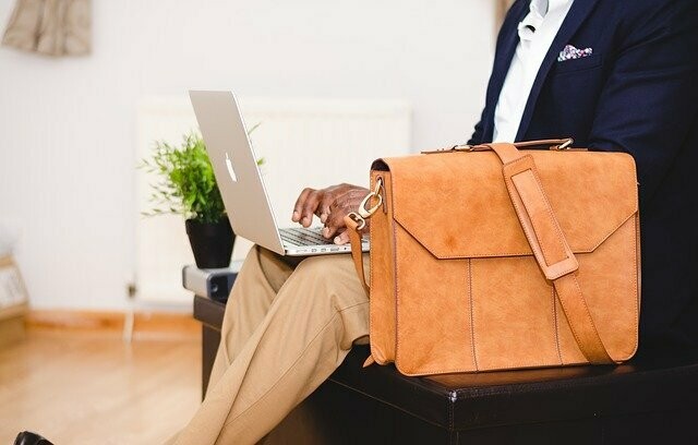 Exemple d&#39;article : Sac en cuir marron clair
