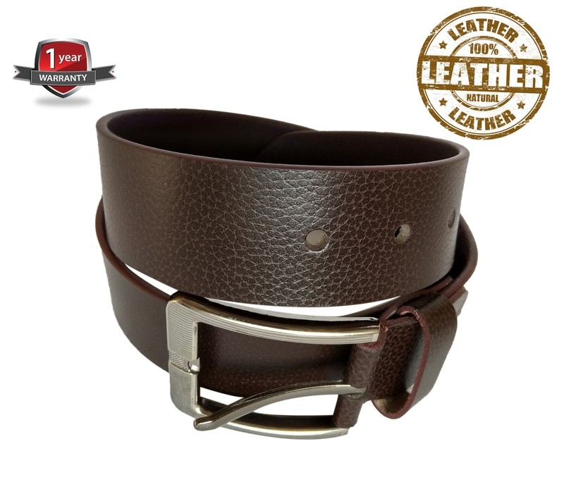 Red Eagle Style Men belt Brown / 100% Genuine Leather Belts