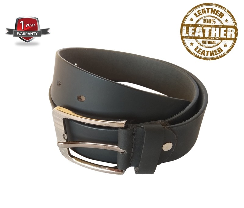Red Eagle Style Mean Belt Black 100% Genuine Leather belt