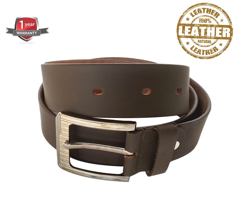 Red Eagle Style Men Belt Brown 100% Genuine Leather belt