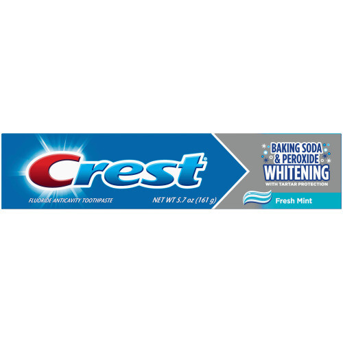 Crest Baking Soda & Peroxide Whitening Toothpaste Fresh Mint 5.70Z