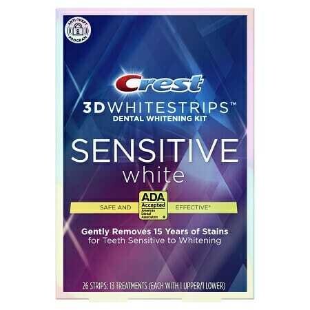 Crest 3D Whitestrips Sensitive
