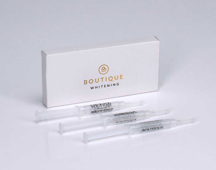 Boutique Whitening Gels 6% HP 3 x 3ML
