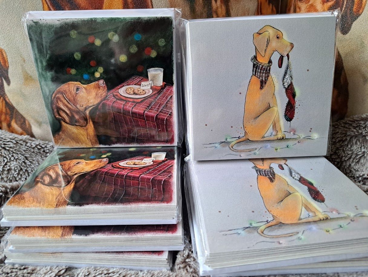 2025 WHIMSICAL CHRISTMAS CARDS Free shipping applies to UK postage only