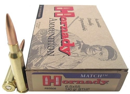 Hornady - 6,5x55 Vintage Match BTHP 140 GRS