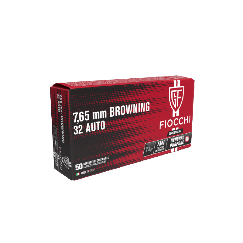 Fiocchi - 7,65 BROWNING FMJ 73 GRS