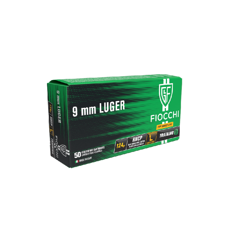 Fiocchi - 9 LUGER RAMATE 124 GRS