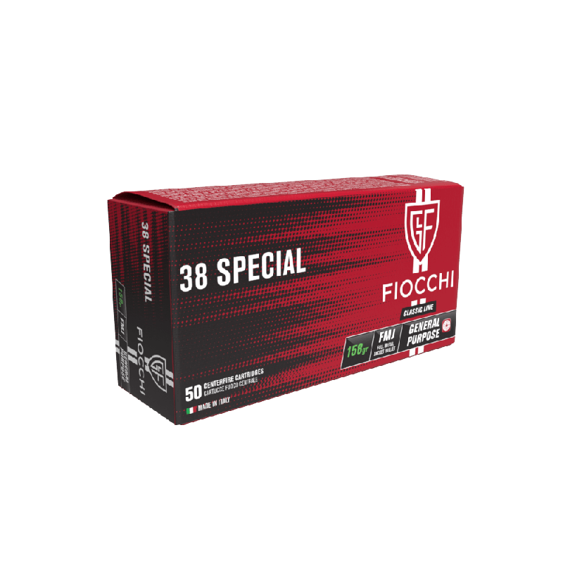 Fiocchi - 38 SPECIAL FMJ 158 GRS