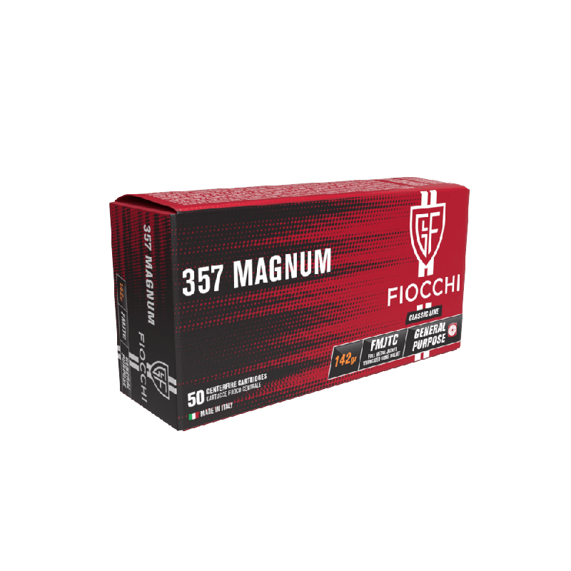 Fiocchi - 357 MAG FMJTC 142 GRS