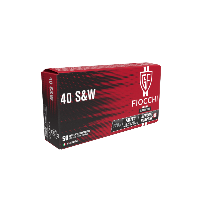 Fiocchi - 40 S&W FMJ 170 GRS