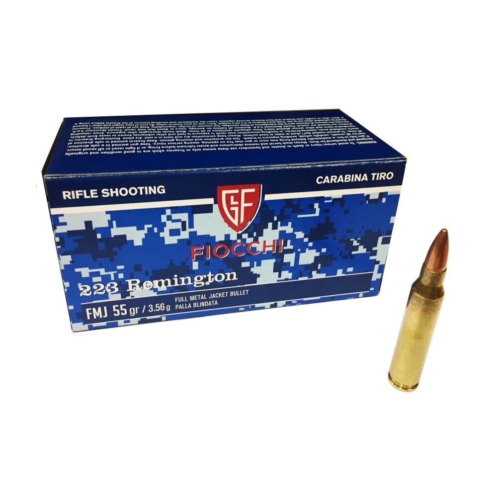 Fiocchi - 223 Rem. FMJ 55 GRS