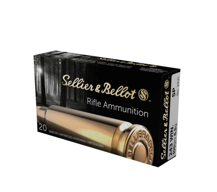 Sellier & Bellot - 243 Win SP 100 gr