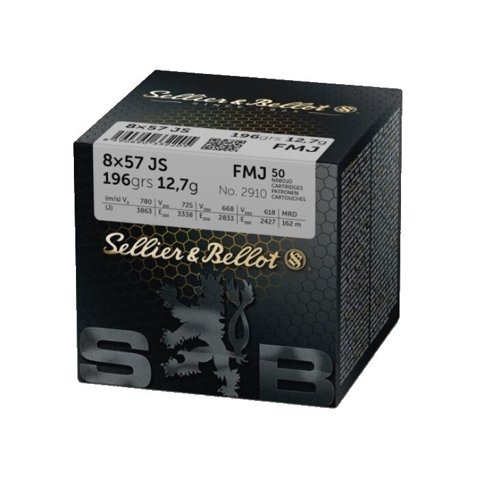 Sellier & Bellot - 8x57 JS FMJ 196 GRS