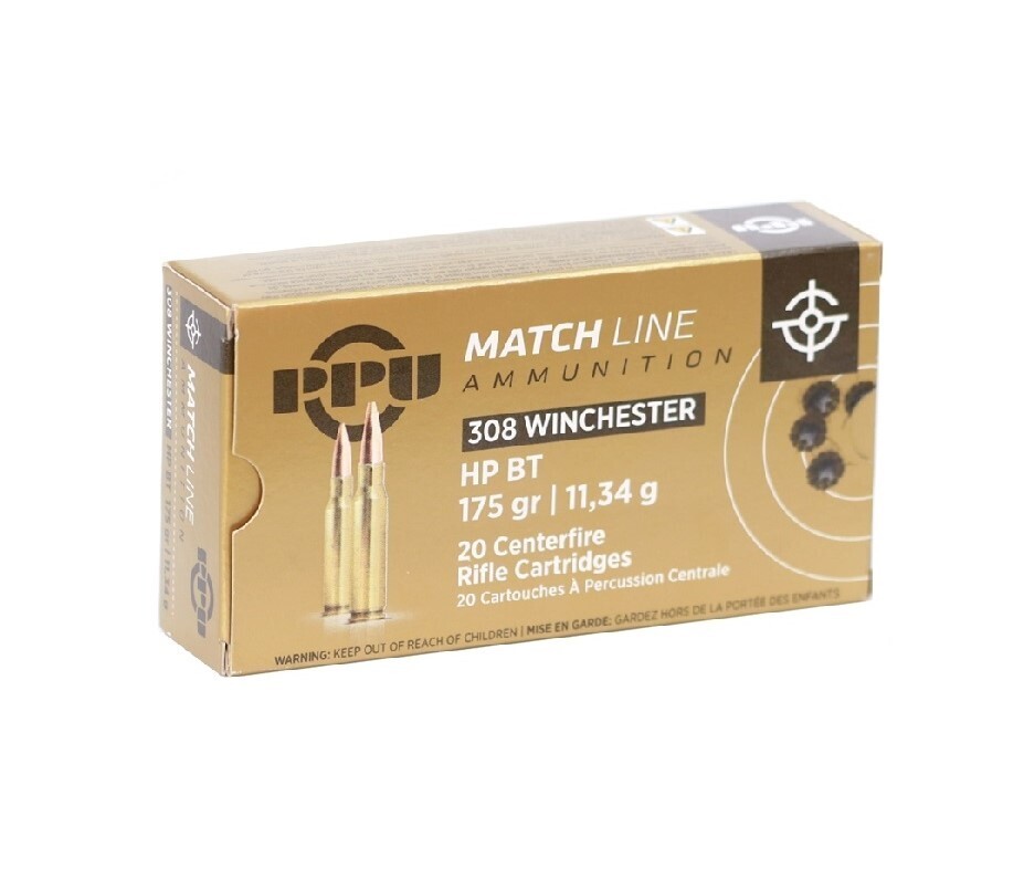 PPU Partizan - 308 Win Match Line HPBT 175 GRS