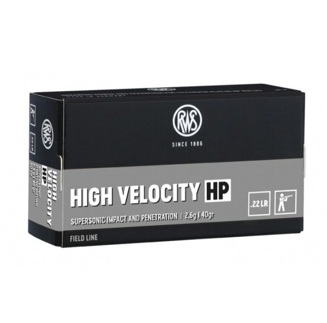 RWS - 22 LR HIGH VELOCITY 40 GRS