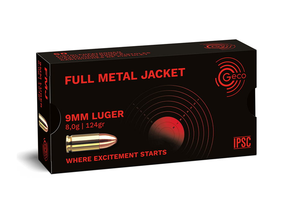 Geco - 9X19 FMJ 124 GRS