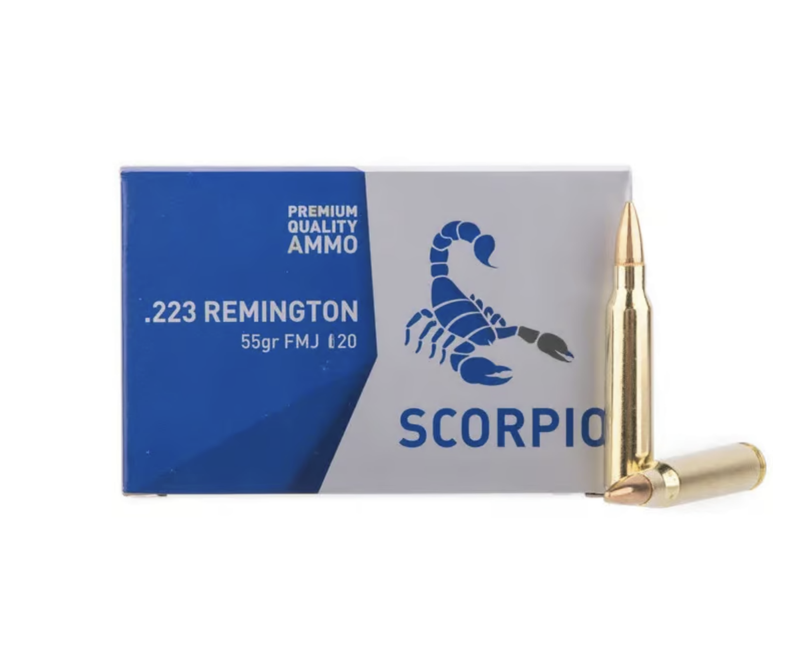 Scorpio - 223 Rem. FMJ 55 GRS