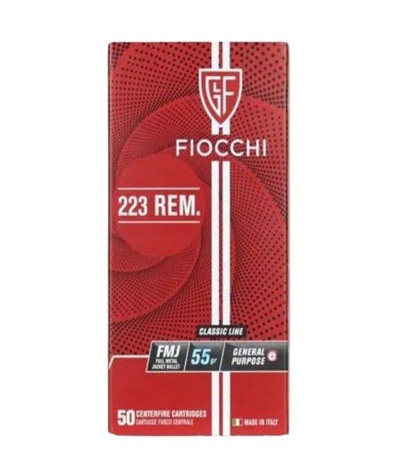 Fiocchi - 223 Rem. FMJ 55 GRS