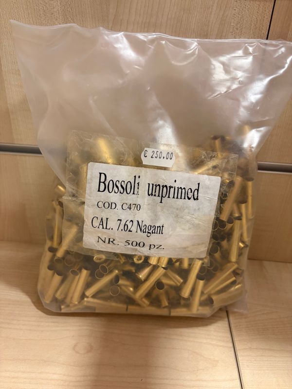 BOSSOLI DA RICARICA 7,62 NAGANT 500PZ