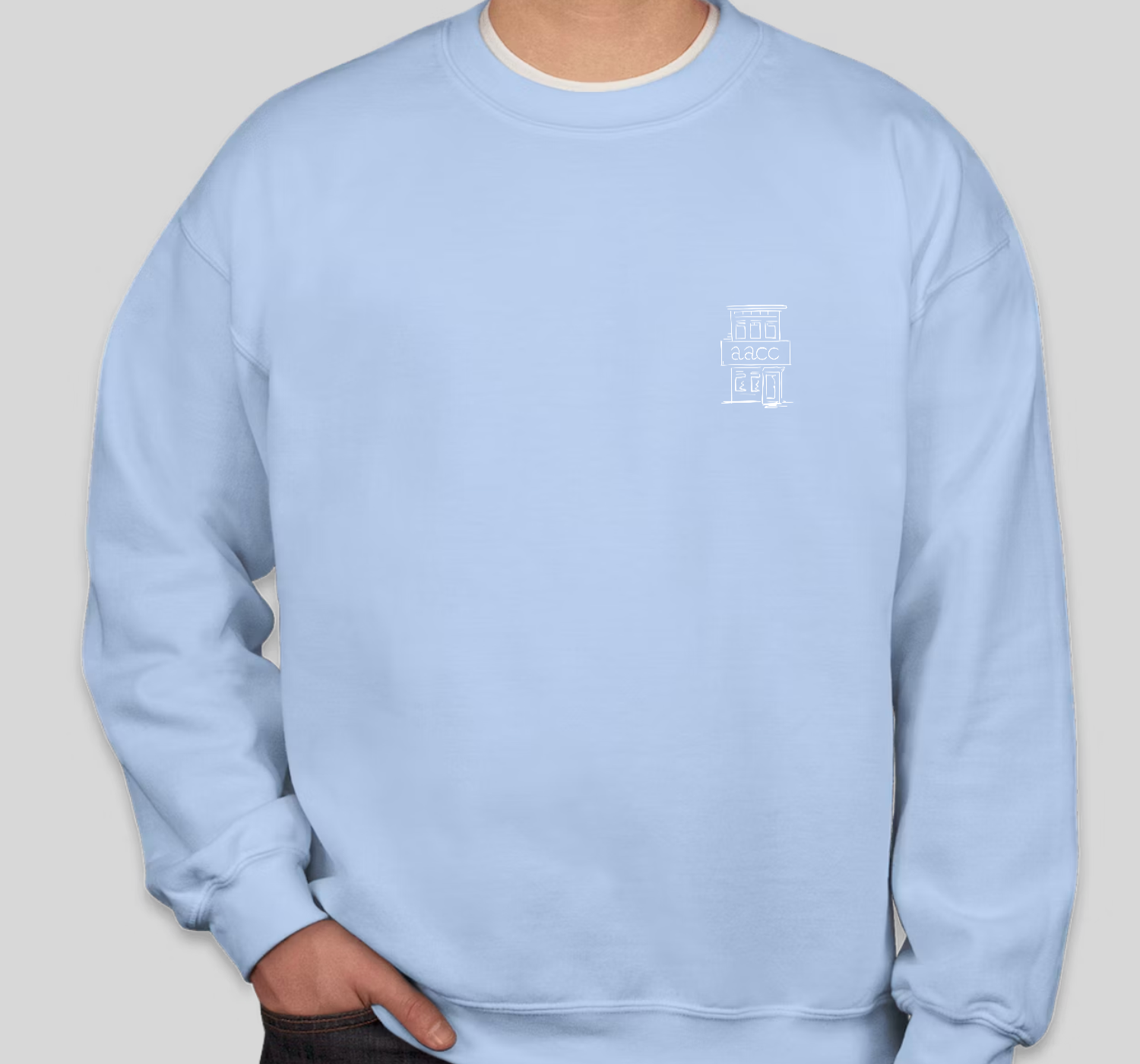 AACC Polo Light Blue - Large