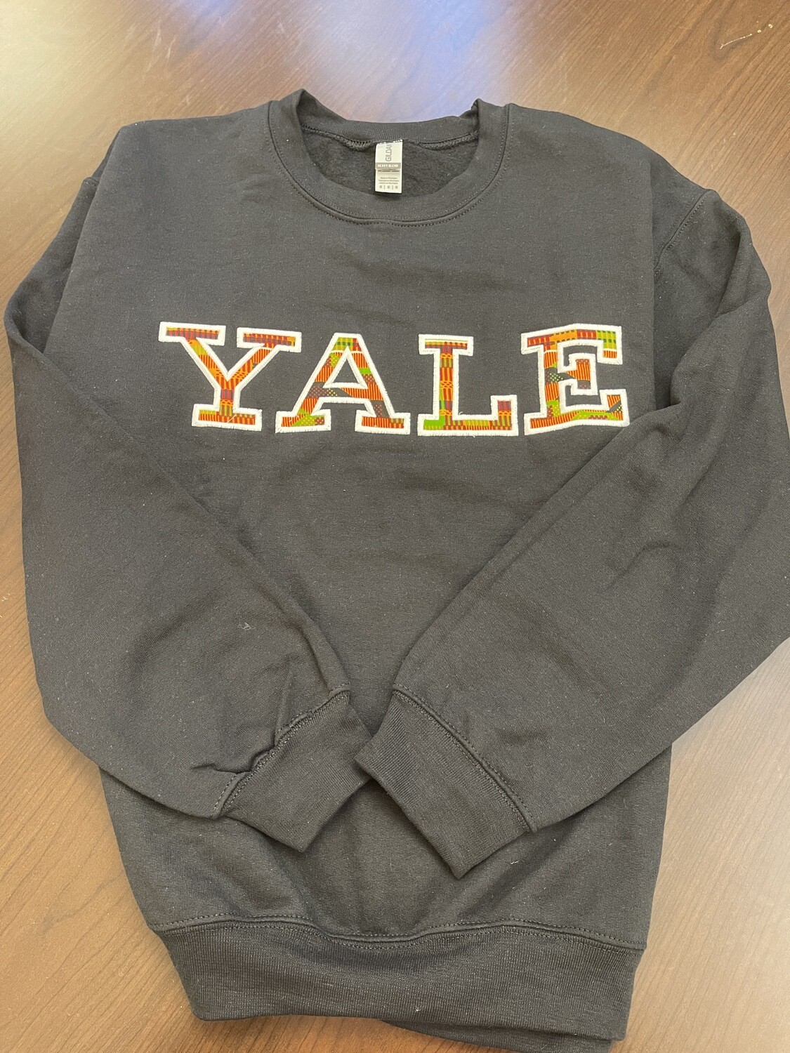 Yale Kente Sweatshirt Black 3XL