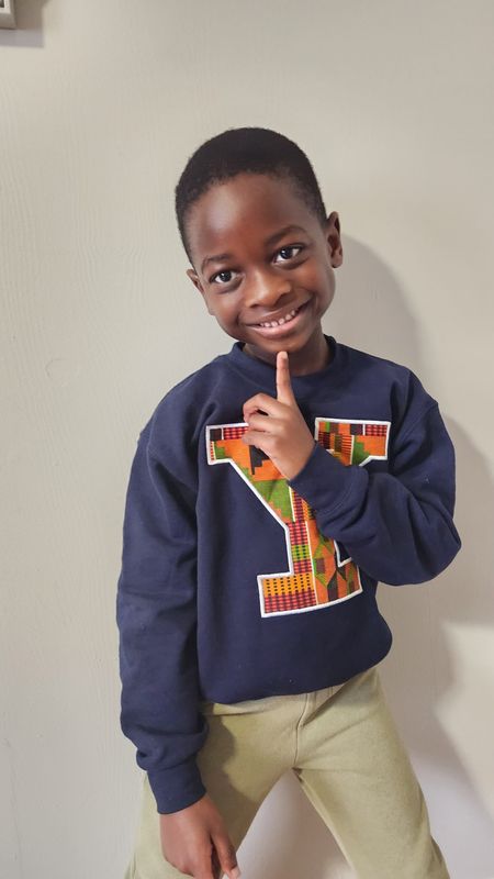 Youth Kente Y Navy S
