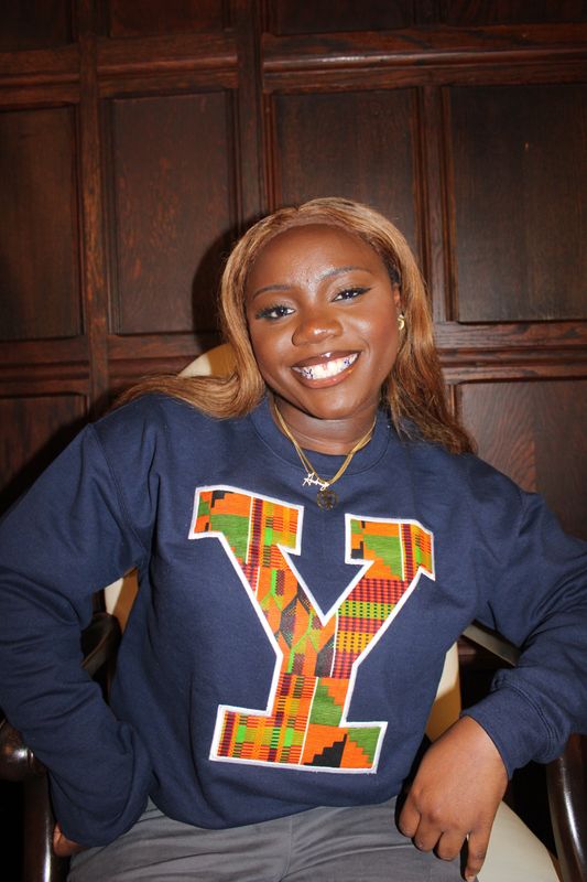 Kente "Y" Navy (Adult)