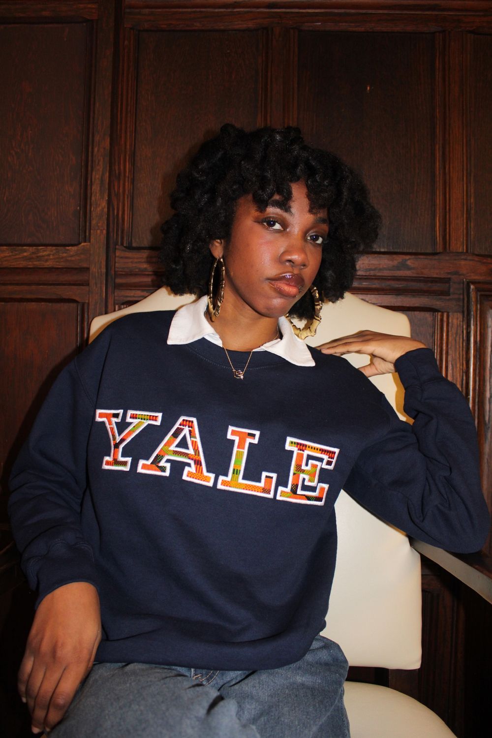 Kente Yale Navy (Adult)