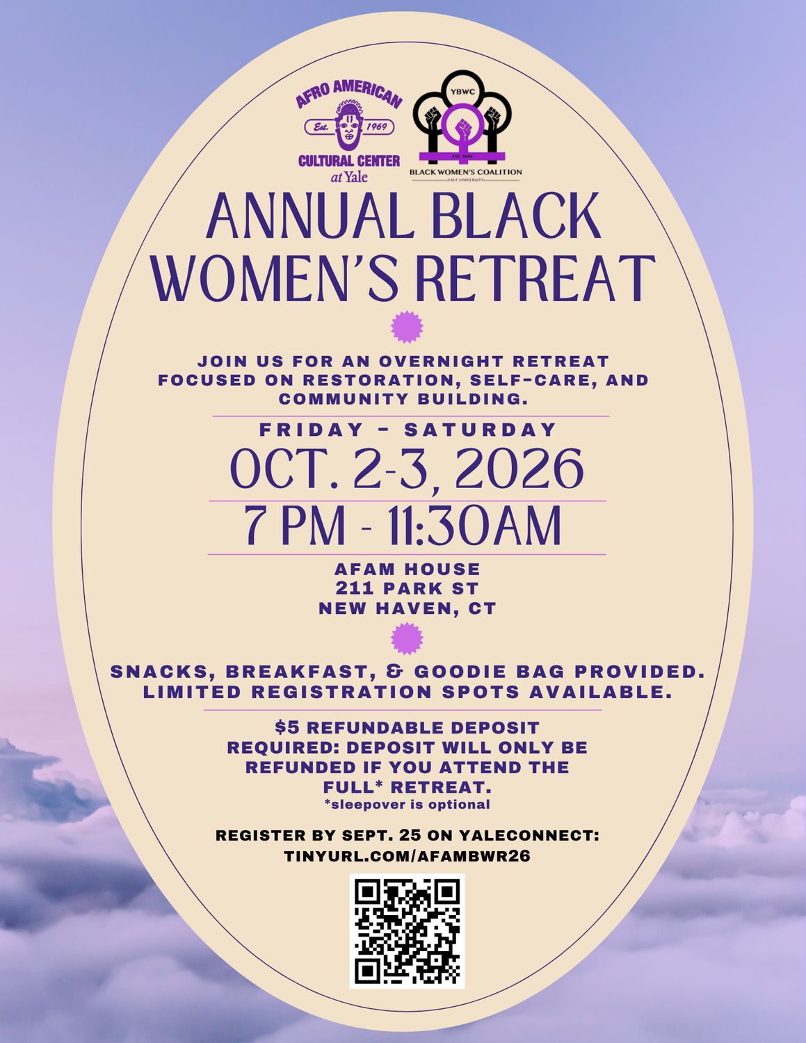Black Women's Retreat Deposit