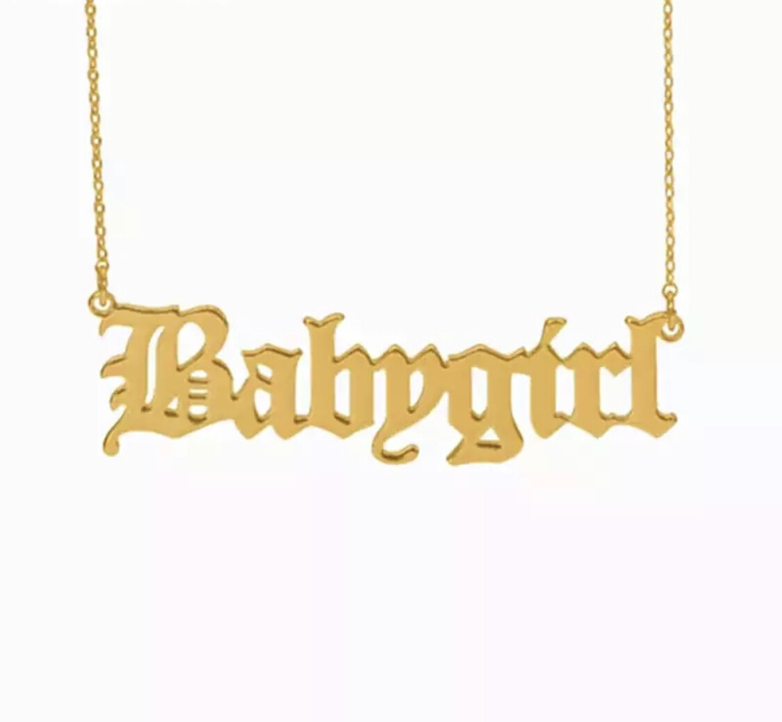 Babygirl Necklace