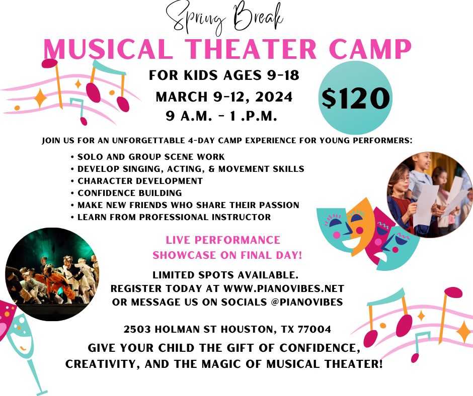 Spring Break Musical Theater Camp