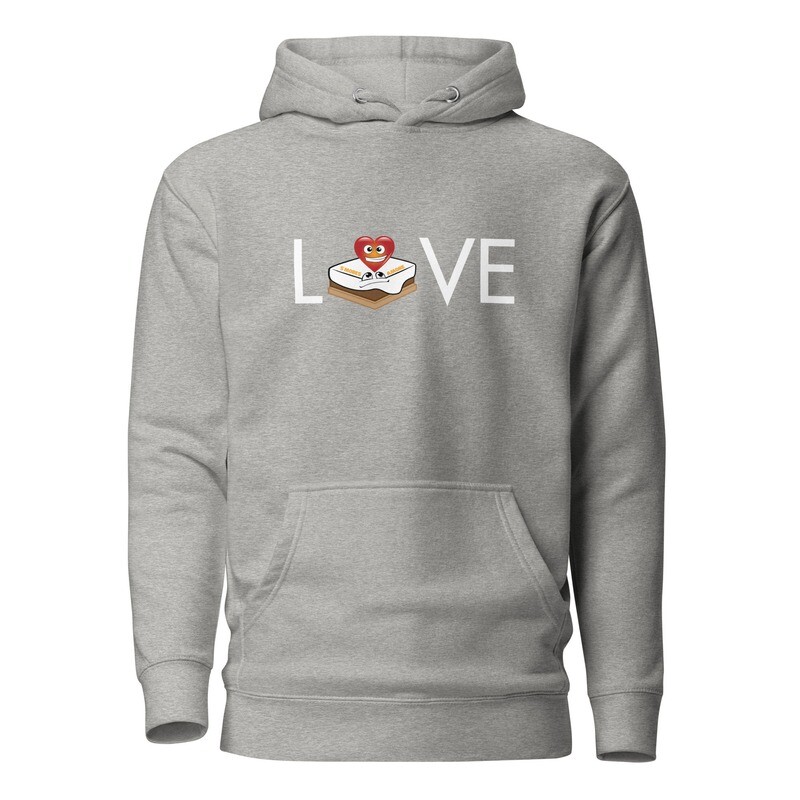 S&#39;mores Amore &quot;LOVE&quot; Hoodie