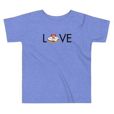 "LOVE" S'mores Amore Toddler Short Sleeve Tee