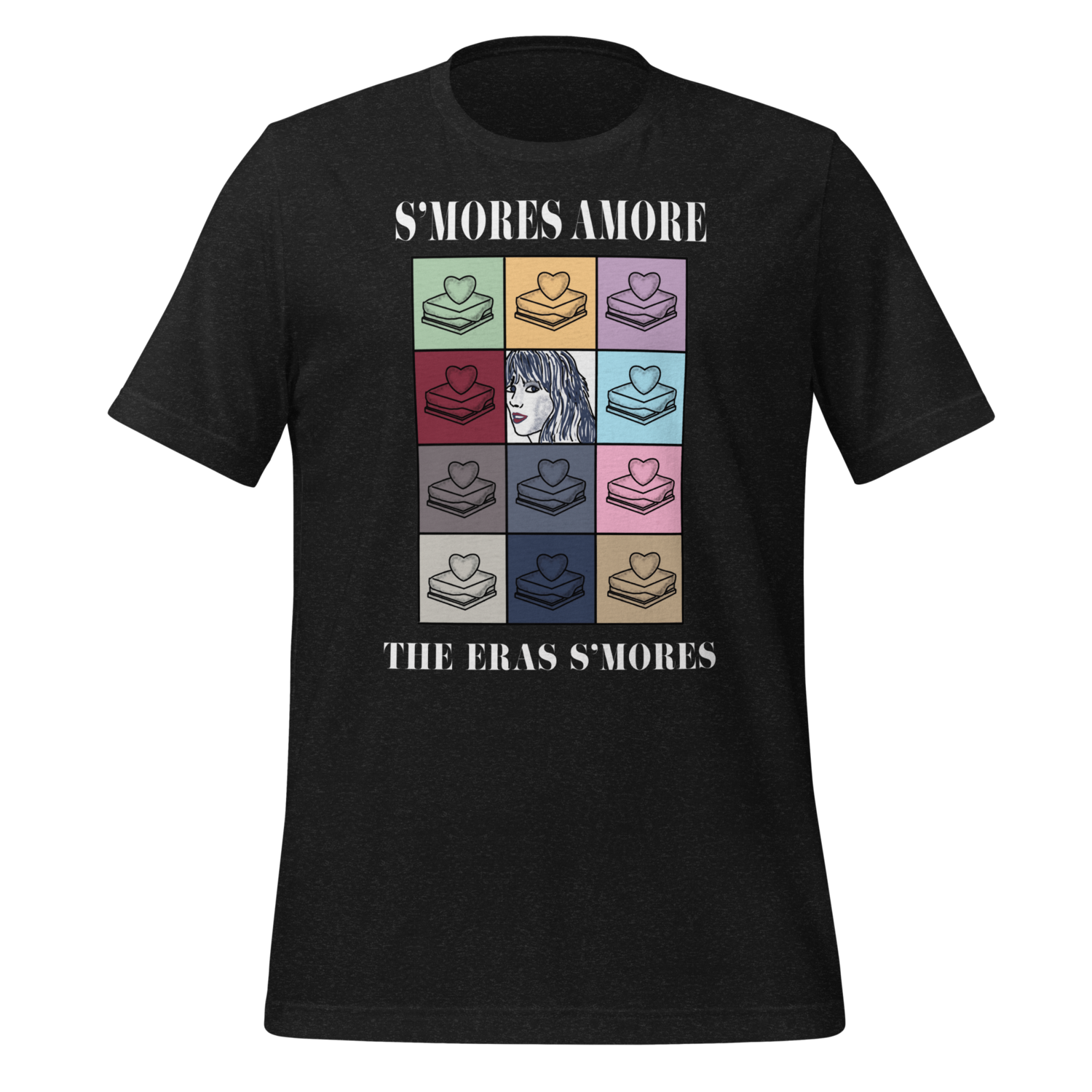 &quot;The Eras S&#39;mores&quot; Roadie Black Tee