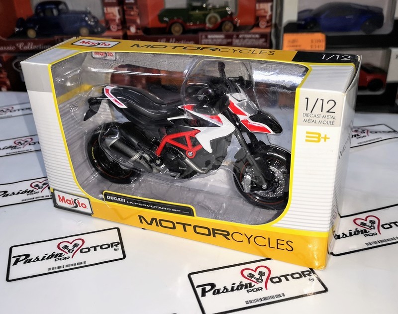 1:12 Ducati Hypermotard Sp 2013 Moto Maisto Motorcycles