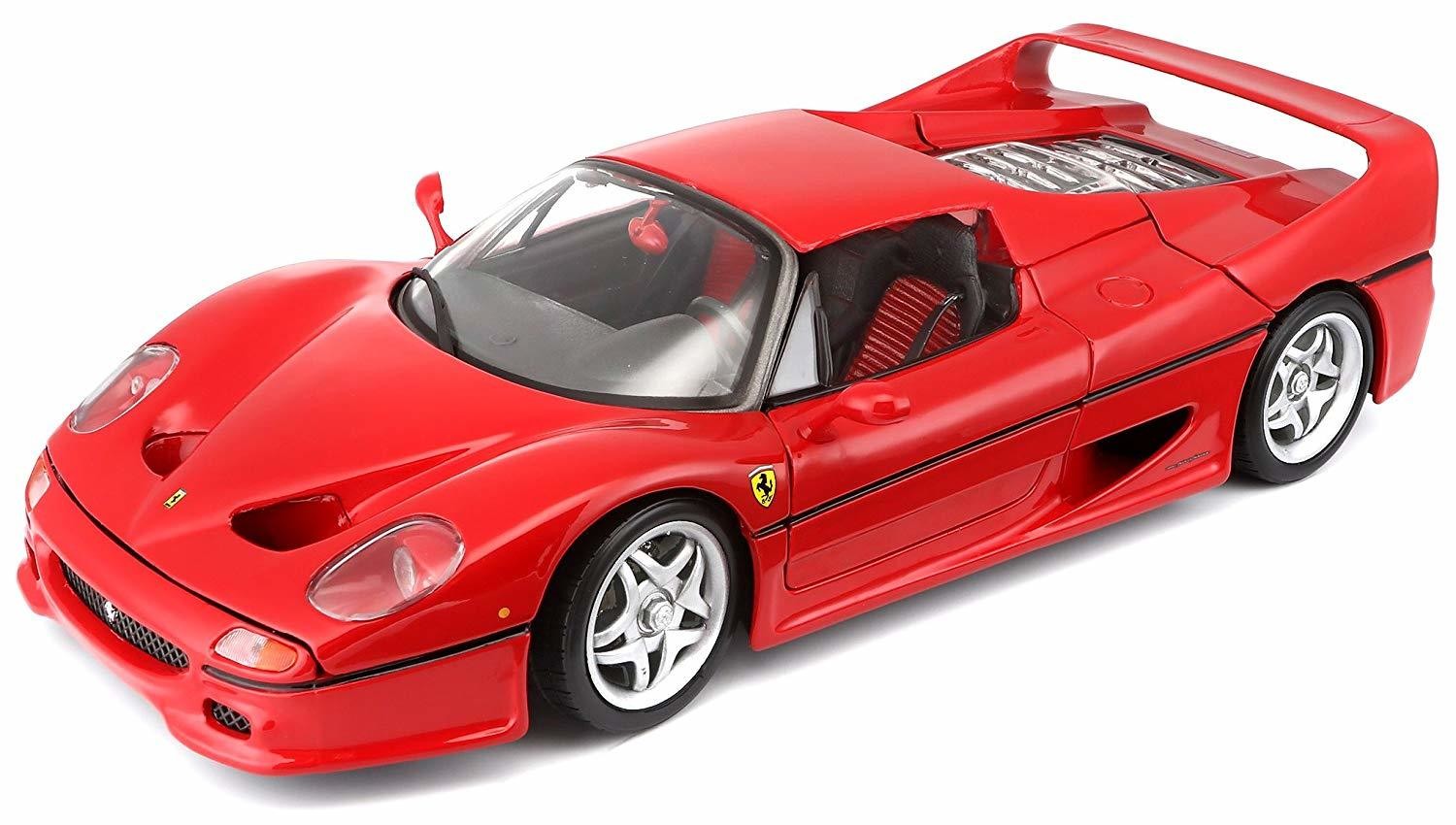 1:18 Ferrari F50 1995 Rojo BBURAGO Race & Play