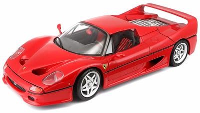 1:18 Ferrari F50 1995 Rojo BBURAGO Race &amp; Play