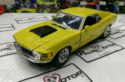 1:24 Ford Mustang Boss 429 1970 Amarillo MOTOR MAX Timeless Legends Fastback Shelby 00163 1:24 Ford Mustang Boss 429 1970 Amarillo MOTOR MAX Timeless Legends Fastback Shelby 00163