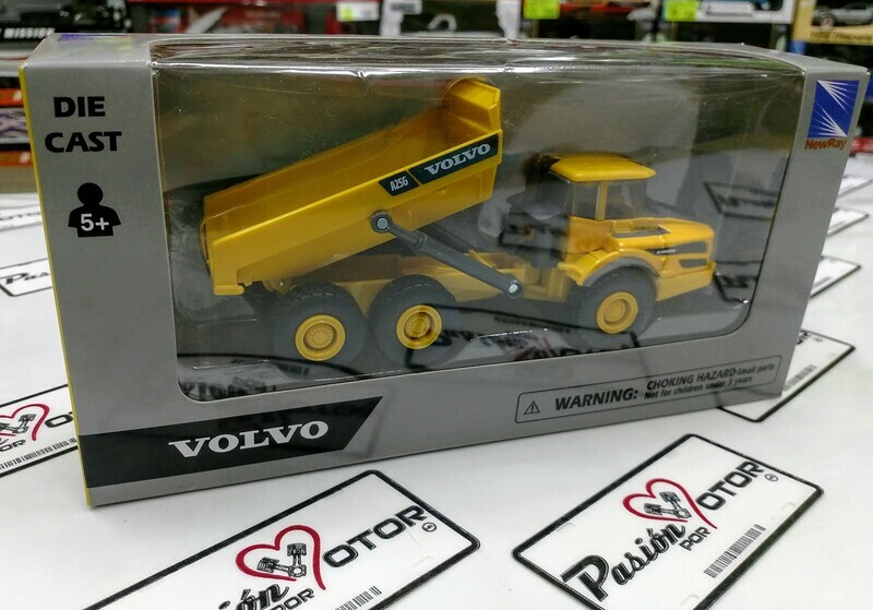 1:72 Volvo A25G Volteo Articulado New Ray Maquinaria