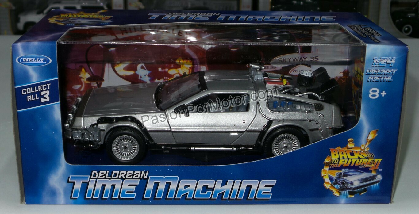 1:24 DMC DeLorean Volver al Futuro II Back To The Future Welly