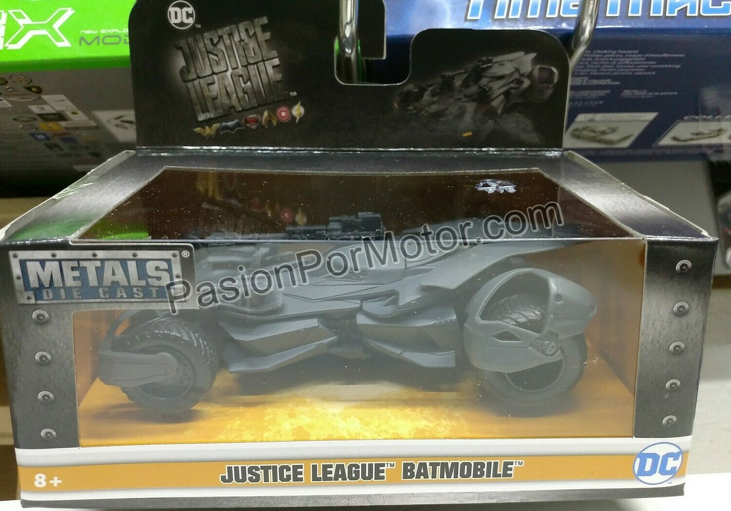 1:32 / 1:43 Batimovil Justice League 2017 Batman Zack Snyder Jada Toys Metals DC Comics En Caja