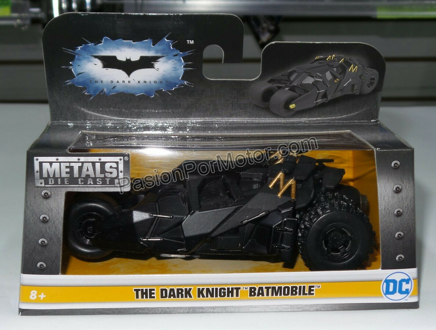 1:32 / 1:43 Batimovil The Dark Knight 2005 Batman Jada Toys Metals DC Comics En Caja