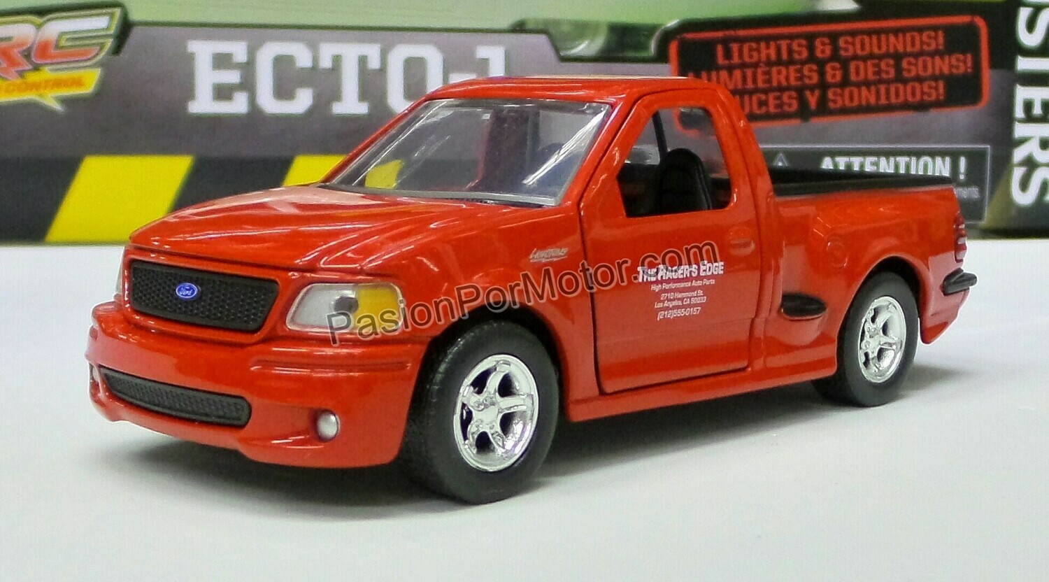 5 Pulgadas / 1:41 Ford F-150 SVT Lightning 1999 Rojo Brian´s Rapido y Furioso JADA TOYS 1:32