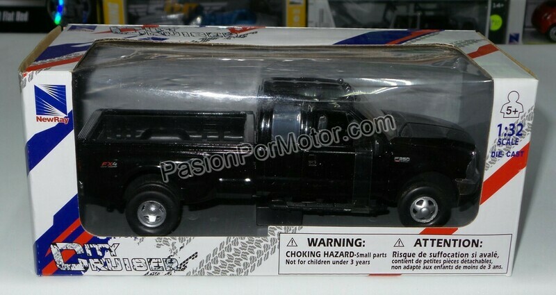 1:32 Ford F-350 Super Duty FX4 1999 Negro Pick Up New Ray