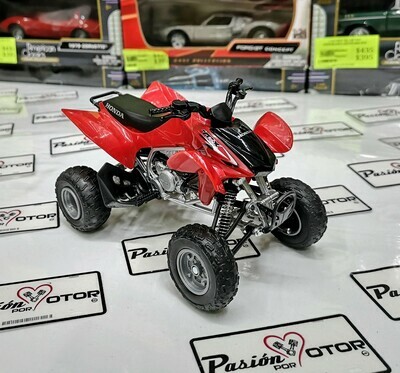 1:12 Honda TRX 450R Rojo ATV Cuatrimoto NEW RAY 00468