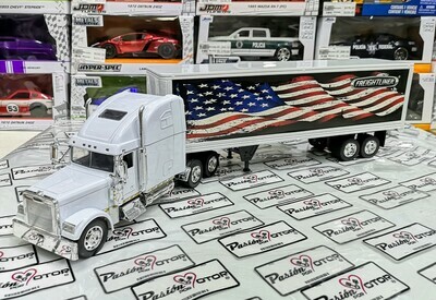 1:32 Freightliner FLD Classic XL 1998 C Trailer Remolque NEW RAY 00622