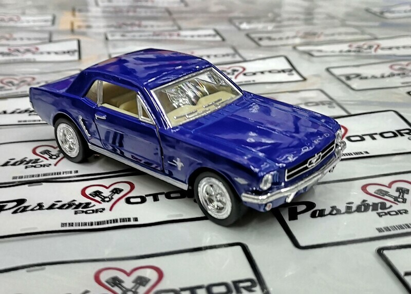 5 Pulgadas / 1:36 Ford Mustang Coupe Hard Top 1964 1/2 Kinsmart 1:32 Shelby