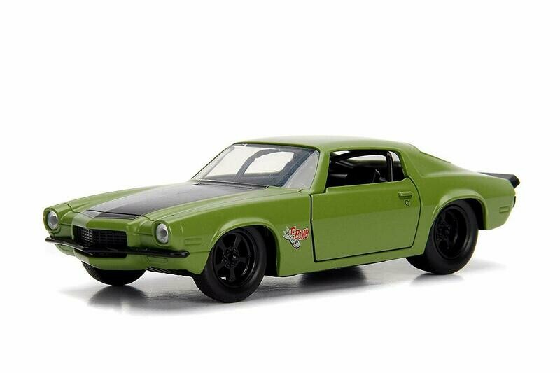 5 Pulgadas / 1:38 Chevrolet Camaro 1973 &quot;F-Bomb&quot; Rapido y Furioso 4 JADA TOYS 1:32 00347