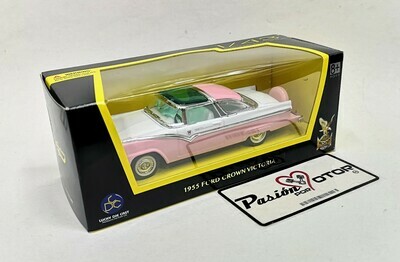 1:43 Ford Fairlane Crown Victoria Coupe 1955 Bitono LUCKY DIE CAST Road Signature Collection